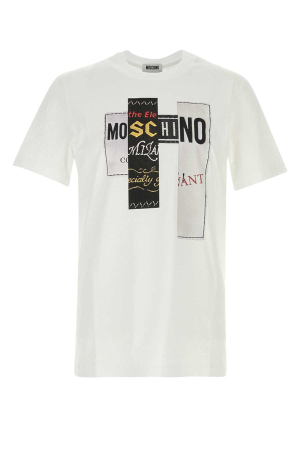 White Cotton T-Shirt Fantasiabianco Exterior