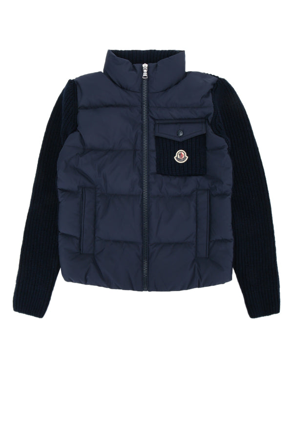 Cardigan Navyblue Mixed Fibres Maglieria