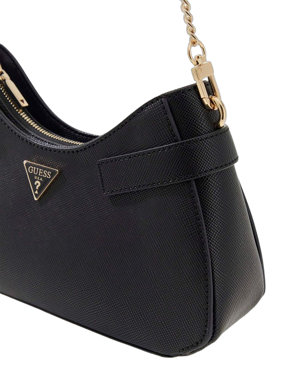 Guess 100% Polyurethane shoulder bag in black