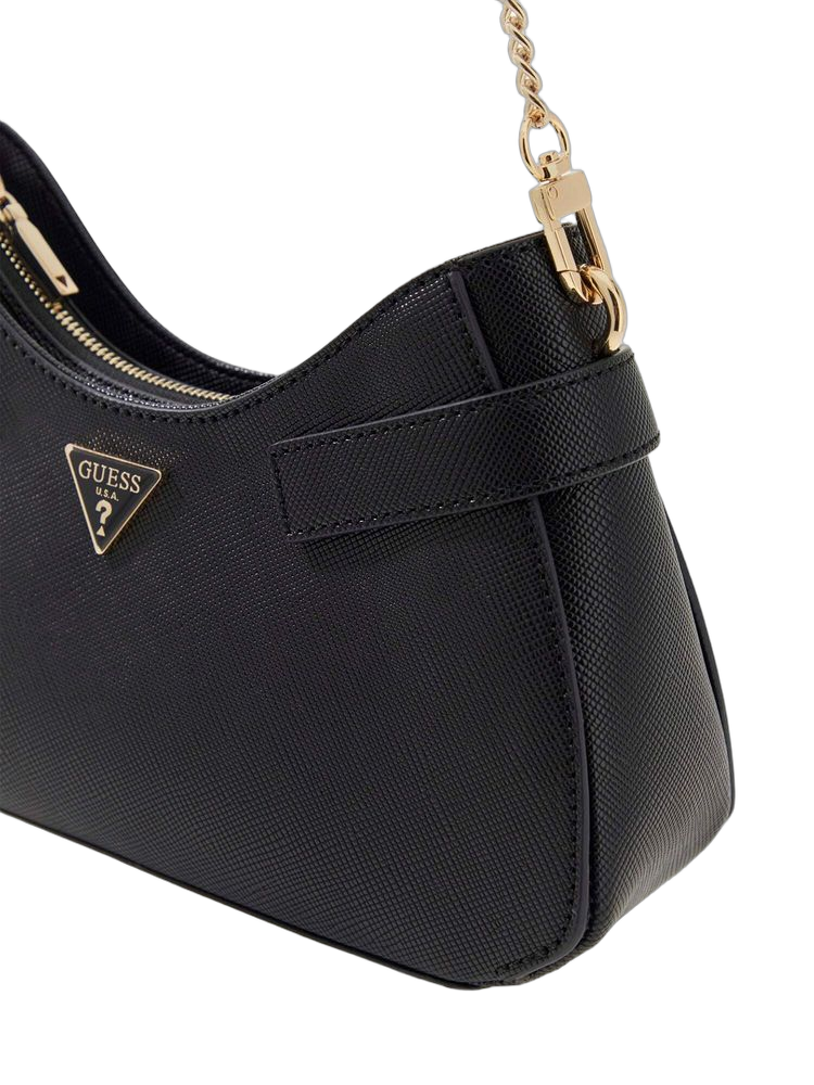 Guess 100% Polyurethane shoulder bag in black