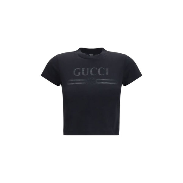 Gucci 52% Cotton t-shirt in black