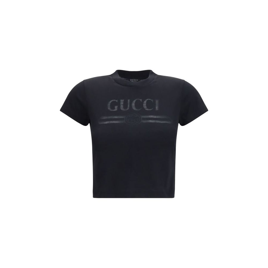 Gucci 52% Cotton t-shirt in black