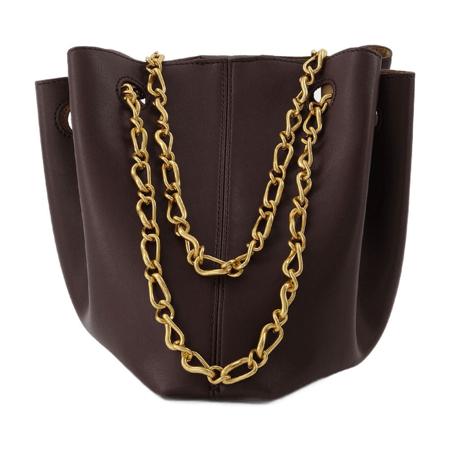 Nanushka Vegan leather (synthetic) bucket bag in brown