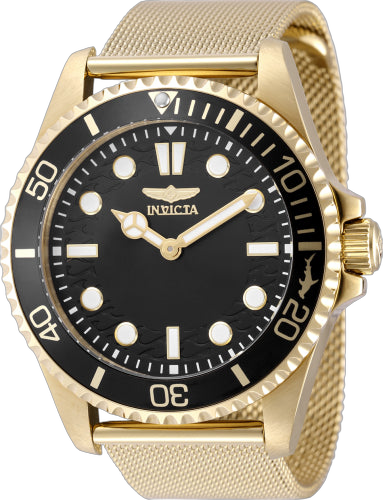 Invicta watch in gold