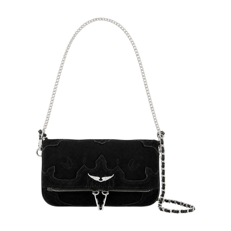 Zadig & Voltaire Cowhide crossbody bag in black