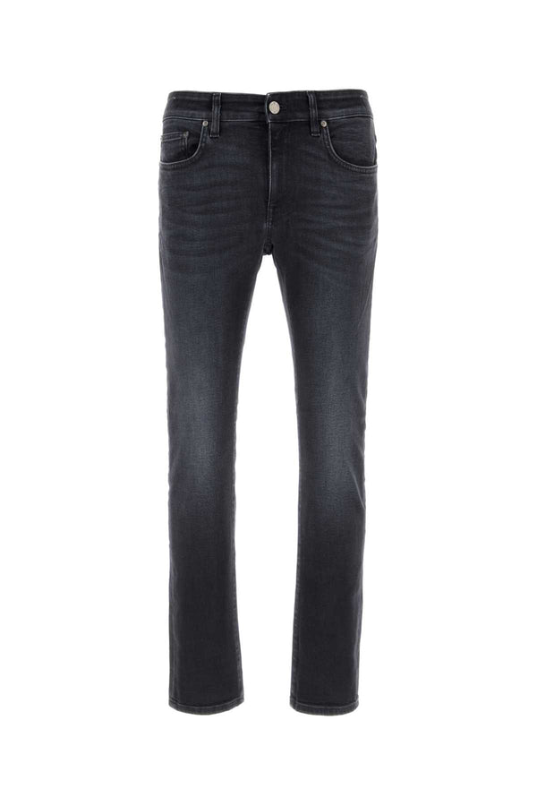 Stretch Denim Jeans Nero