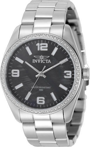 Invicta watch in silver