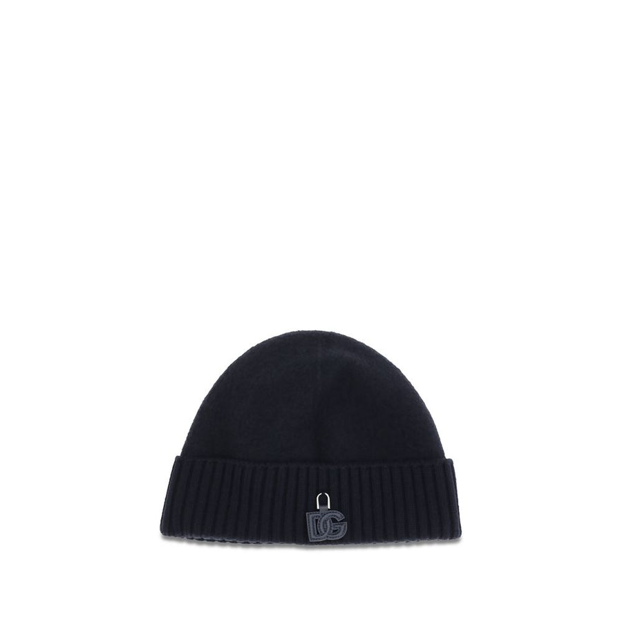 Dolce & Gabbana DOGX53KTJDVLQB0310BB 100% Wool Ovis Aries beanie in black