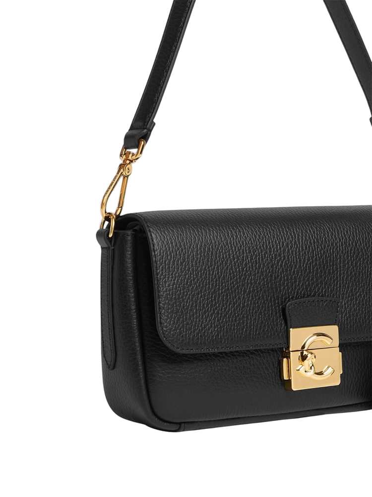 Coccinelle Shoulder Bag Black Cowhide / Shoulder-bags