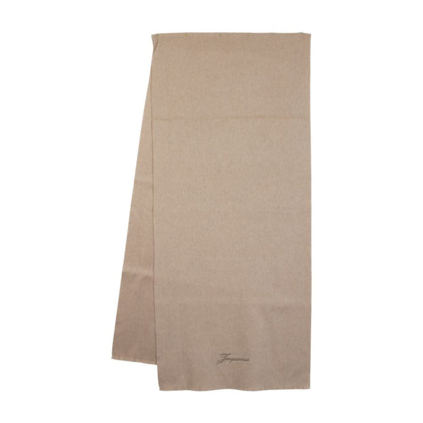 Jacquemus Wool scarf in beige