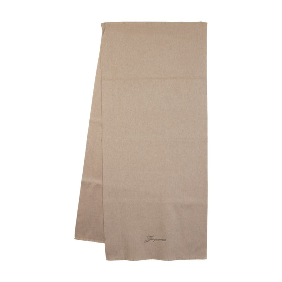 Jacquemus Wool scarf in beige