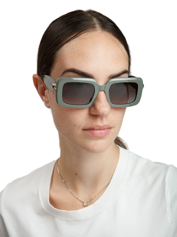 Furla SFU980 Acetate sunglasses in green