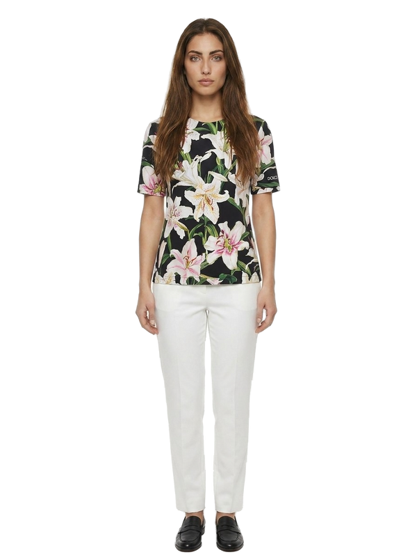 Multicolor Cotton T-Shirt