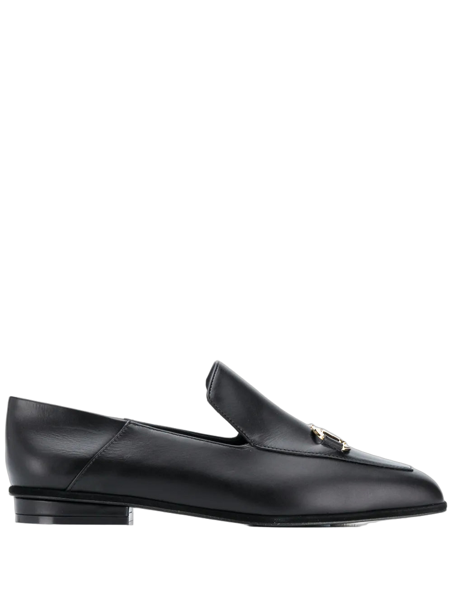 Ferragamo Leather loafer in black