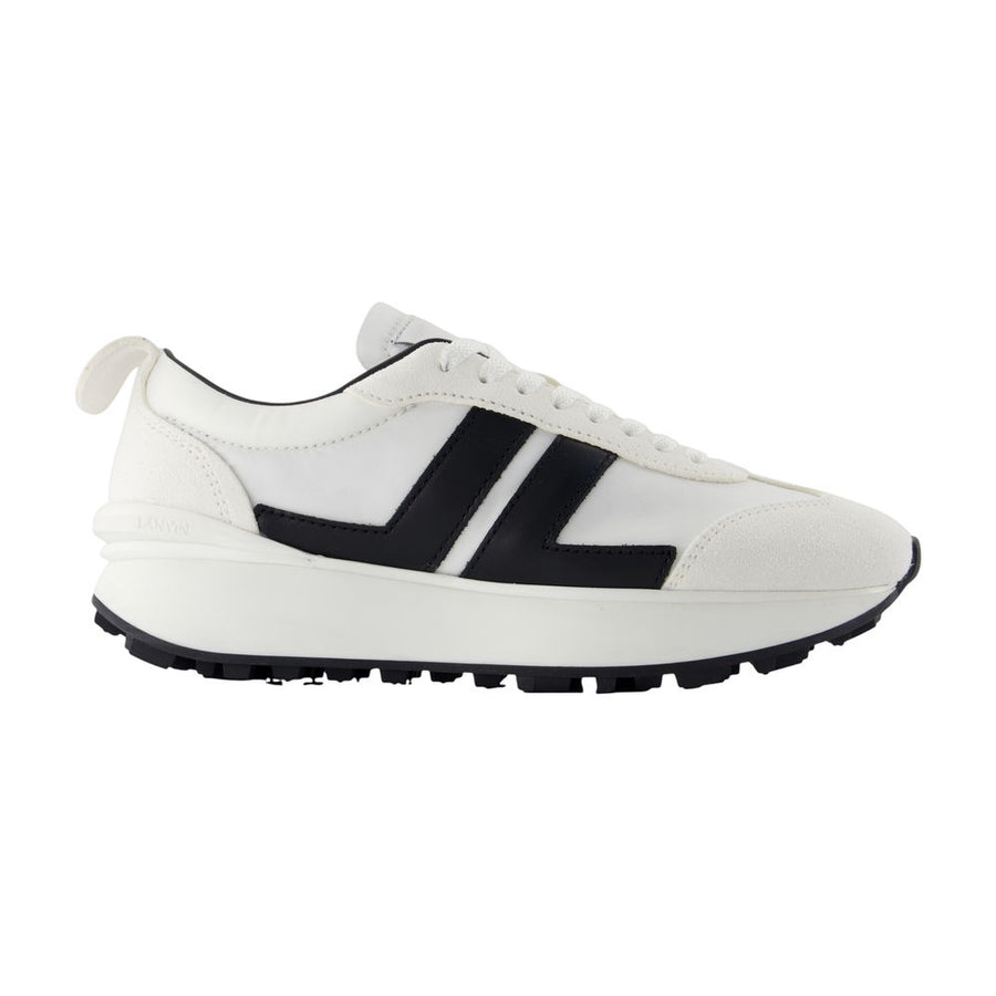 Lanvin Calfskin sneaker in white