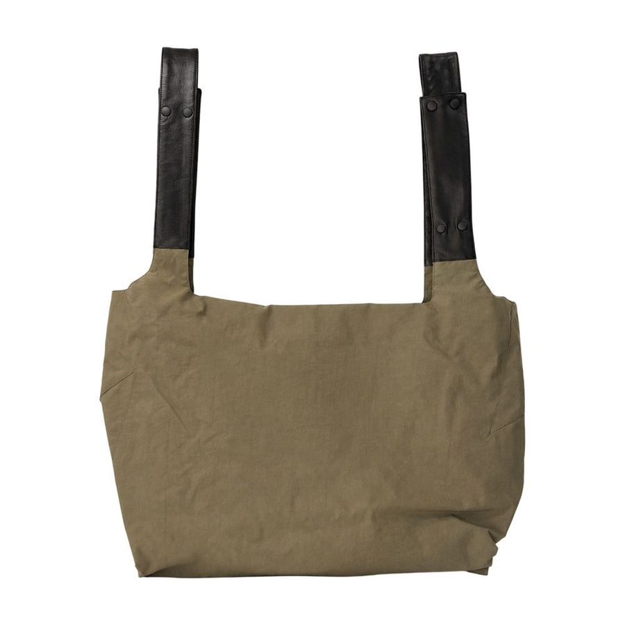 Patch Dot Handbag - Yohji Yamamoto Synthetic Khaki Bags / Handbags-purses