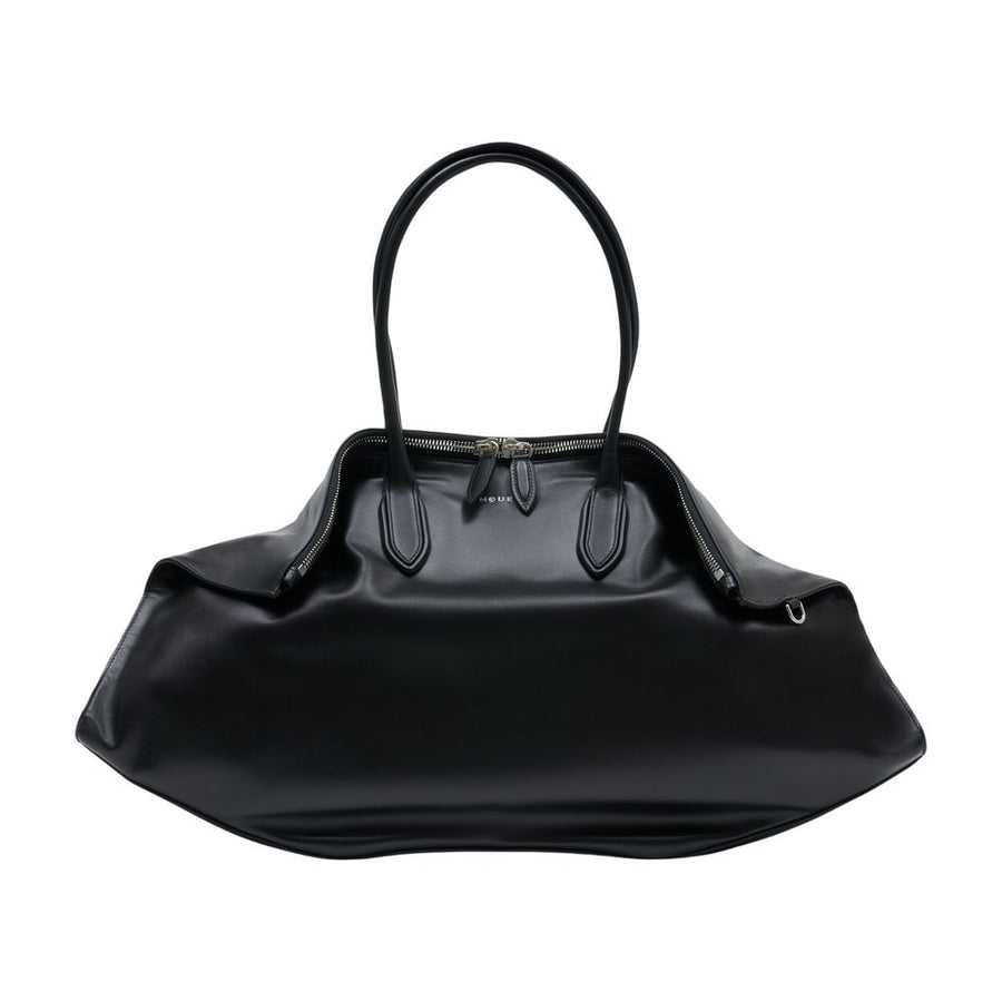 Alexander McQueen Calfskin shoulder bag in black