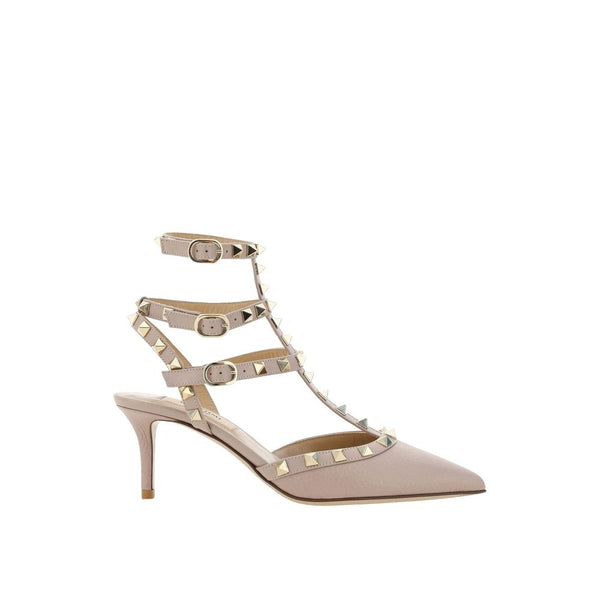 Valentino Garavani 100% calf leather (upper pumps in beige
