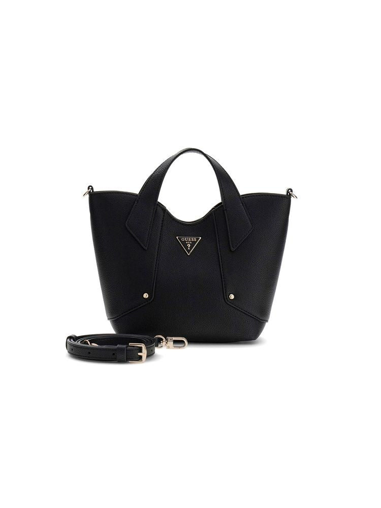 Guess 100% Polyurethane tote bag in black