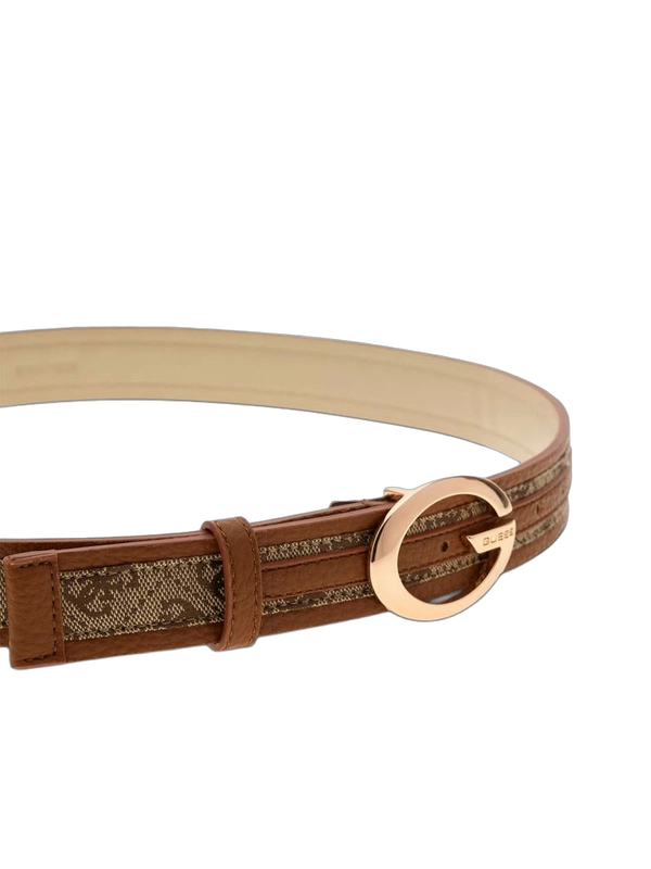 Guess 100% Polyester belt in brown