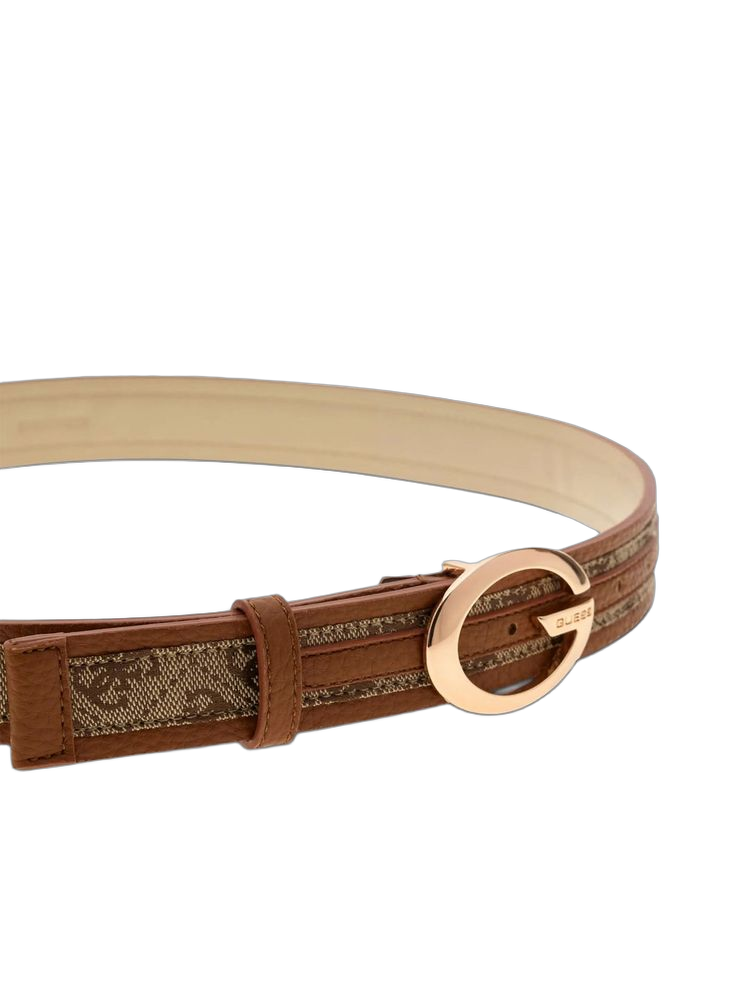 Guess 100% Polyester belt in brown