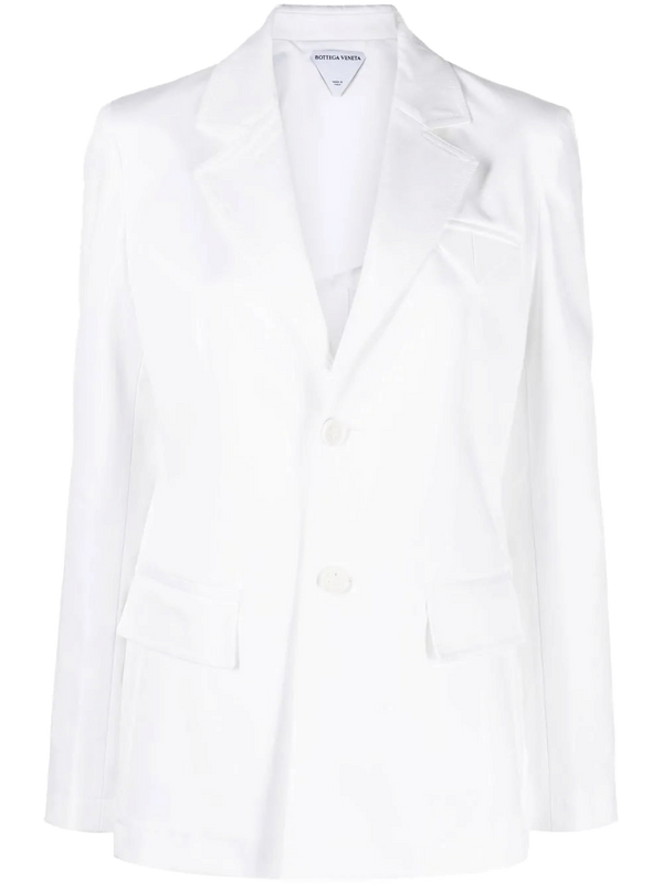 Bottega Veneta Cotton blazer in white