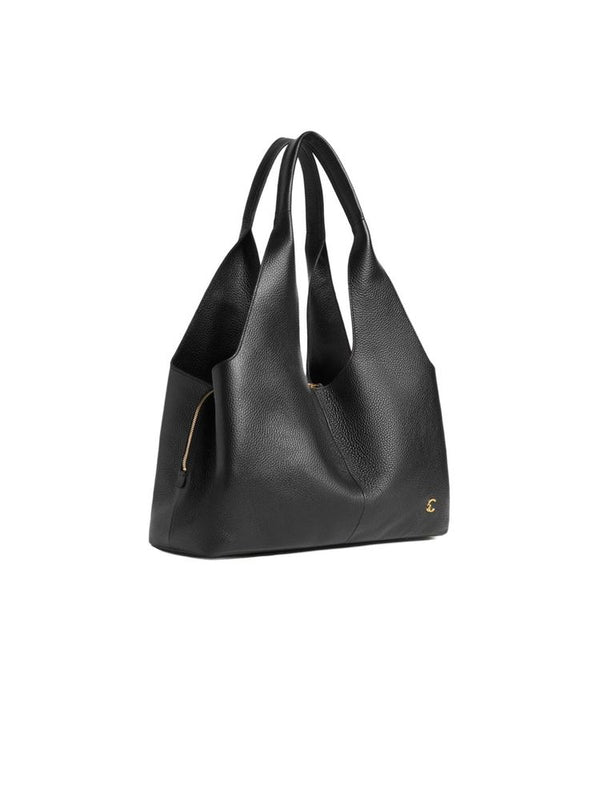 Coccinelle Shopping Bag Black Bovine Leather / Shopper-bags