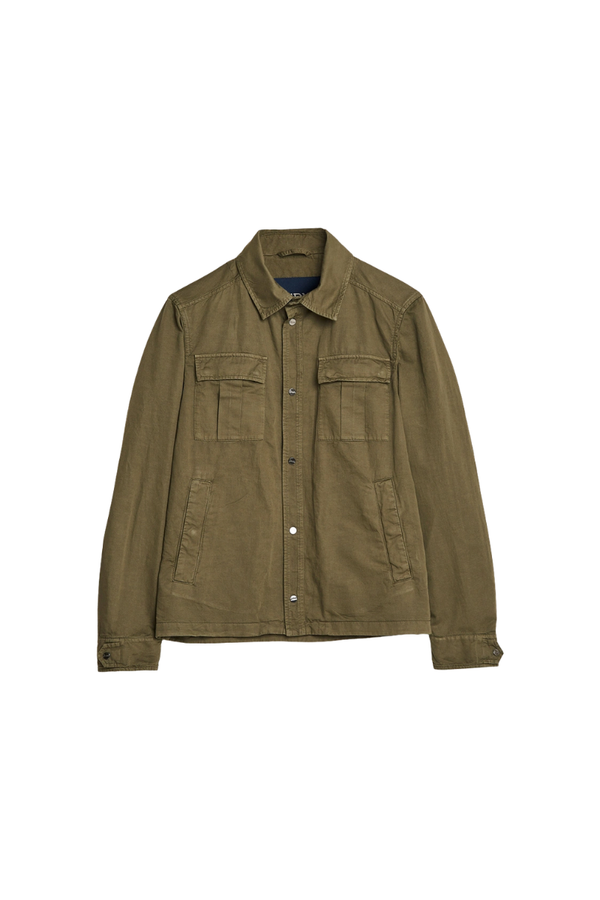 Herno 73% Cotton jacket in green