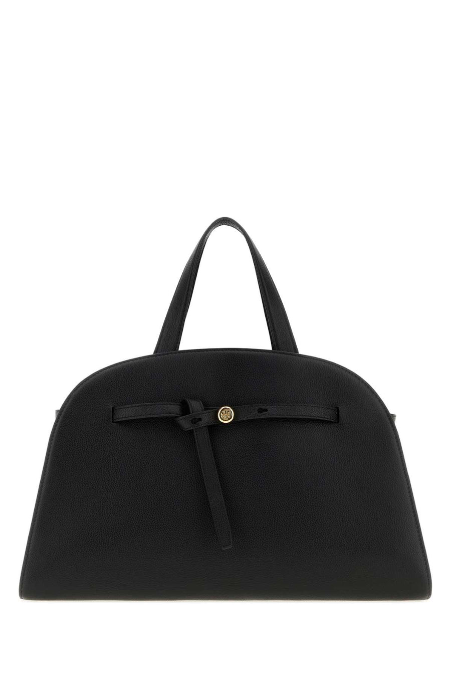 Black Leather Romy Handbag Borse A Mano