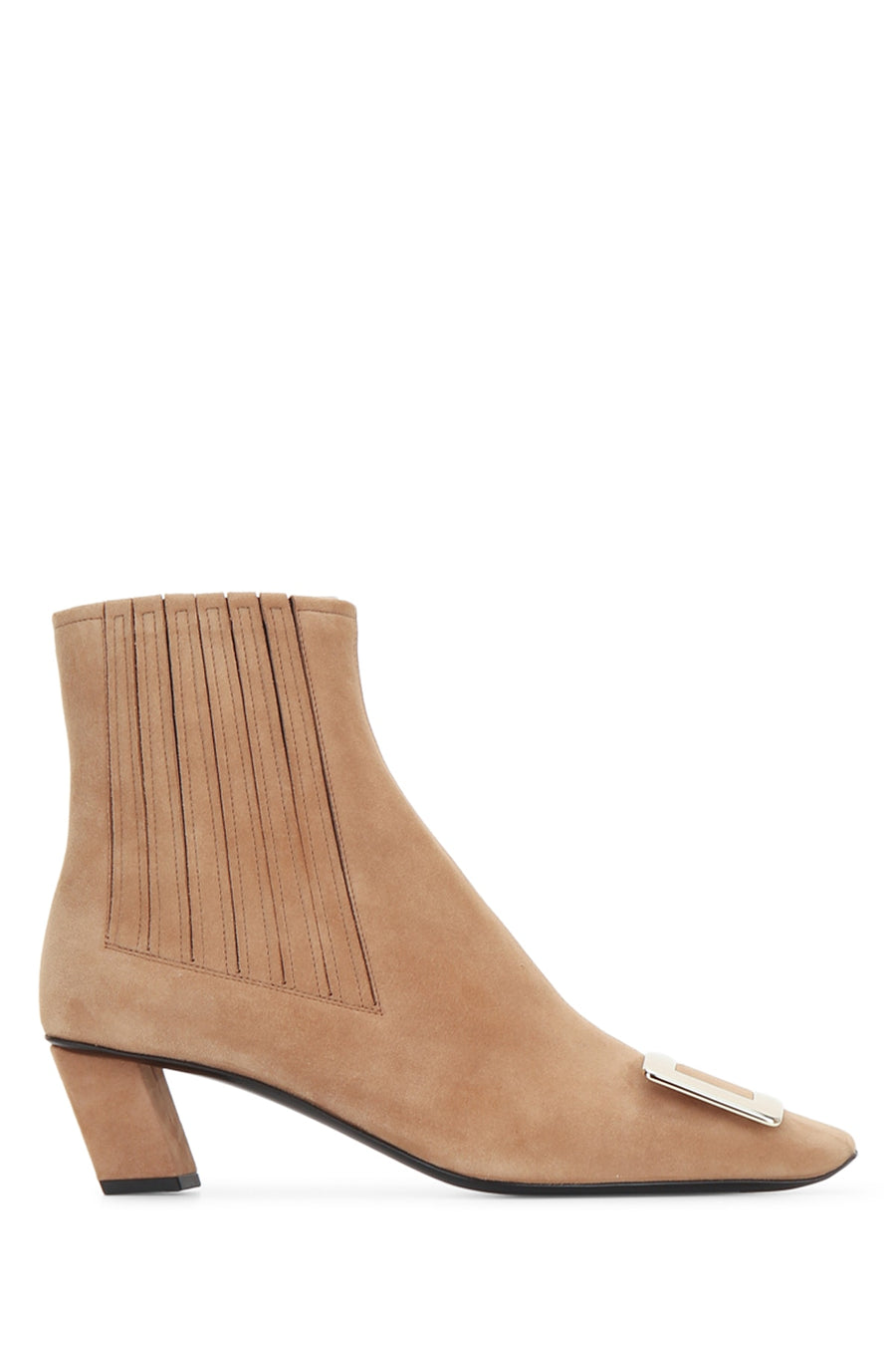 Roger Vivier Suede boot in beige