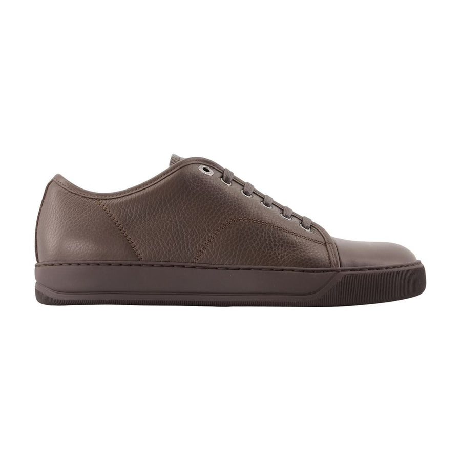 Dbb1 Sneakers - Lanvin Leather Brown Calfskin Shoes /
