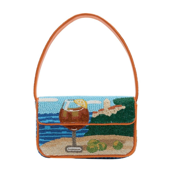 Staud Synthetic shoulder bag in multicolor