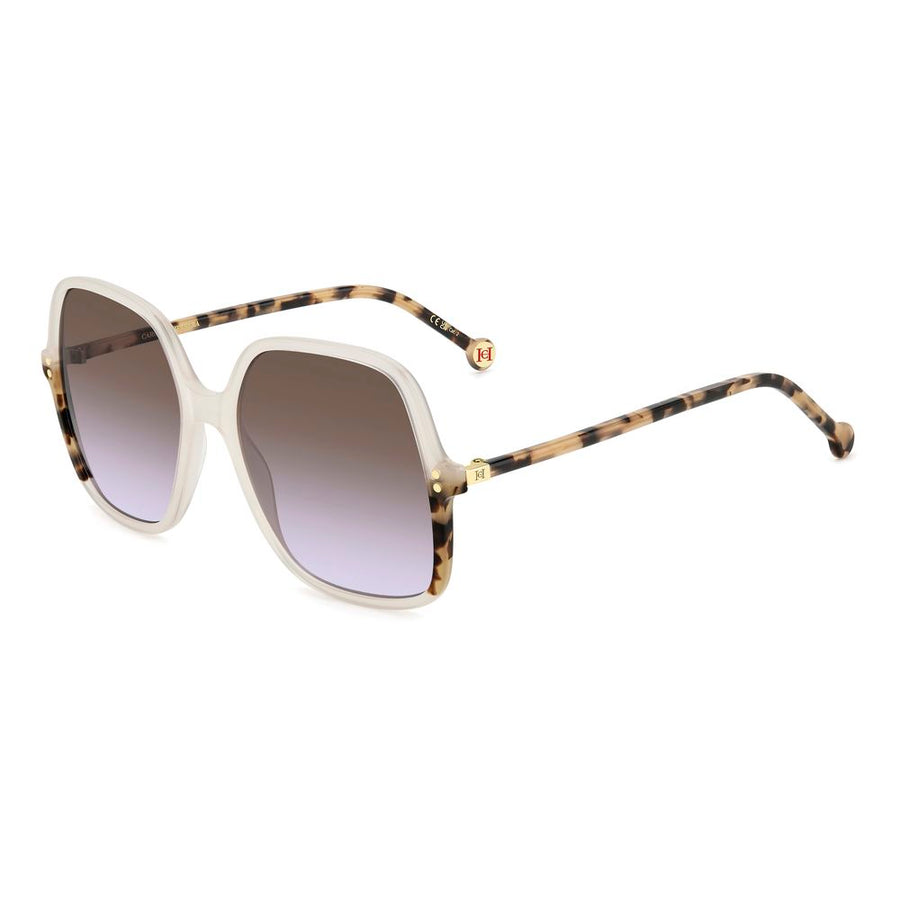 Carolina Herrera CHHER0244SSZJAC Acetate sunglasses in beige