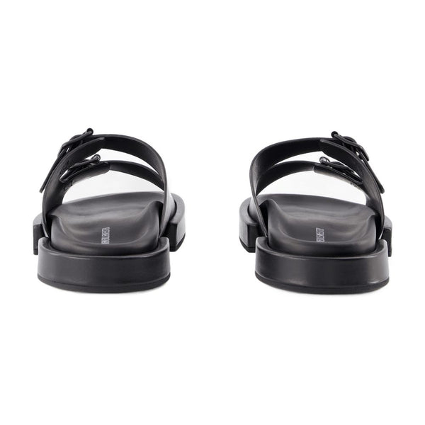 Ann Demeulemeester leather sandals in black