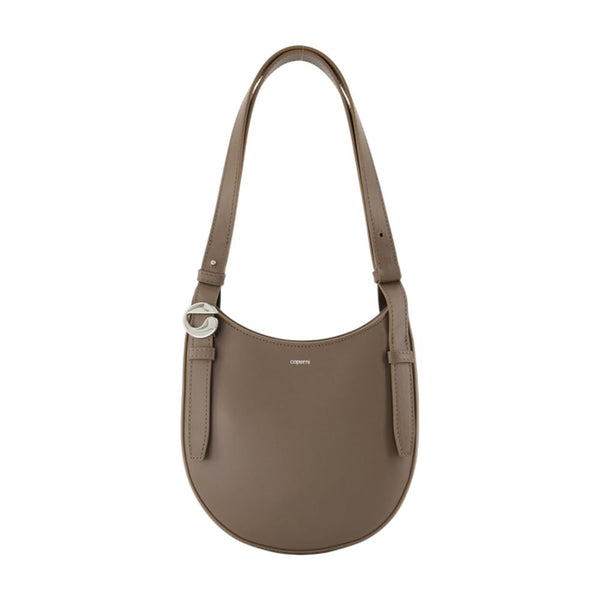 Coperni calfskin shoulder bag in brown