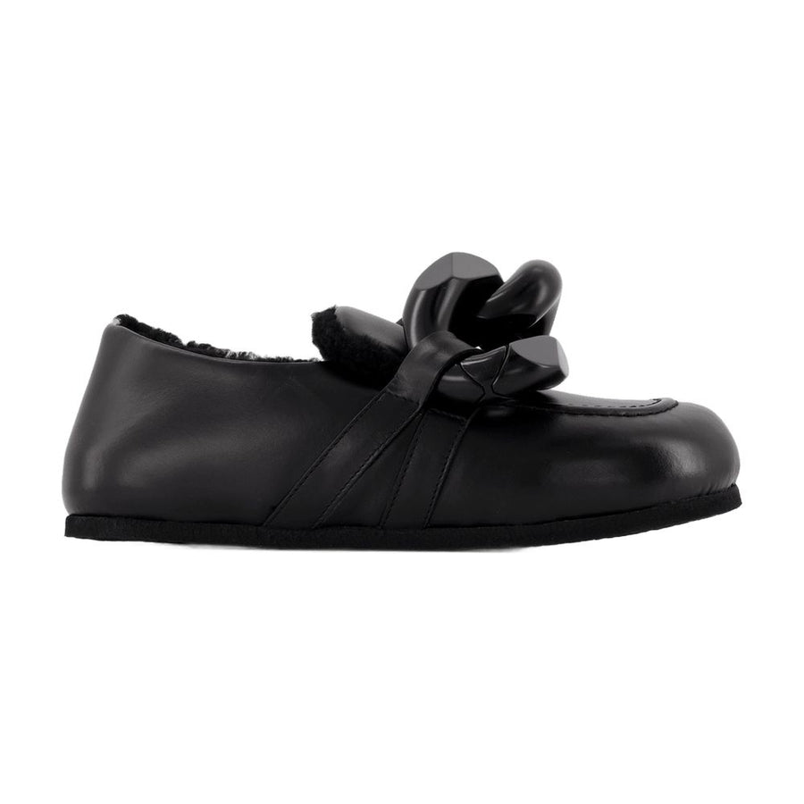 J.W. Anderson Leather loafer in black