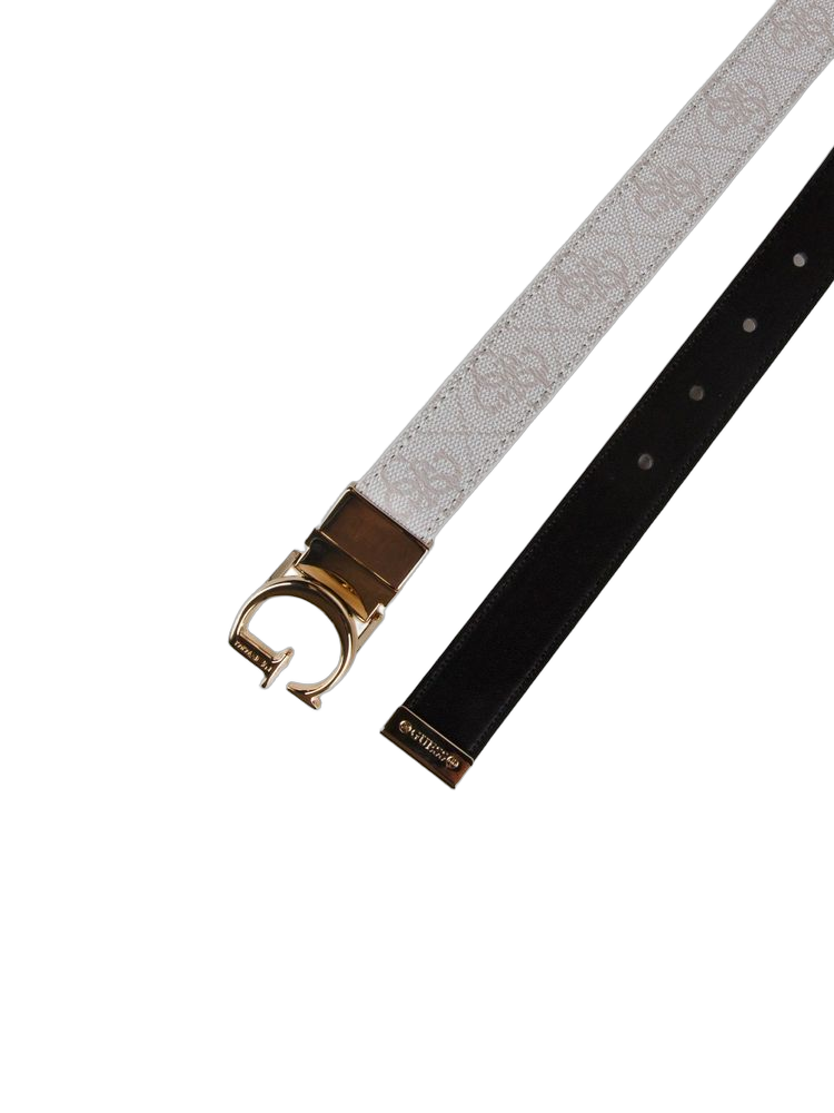 Guess 100% Polyester belt in beige