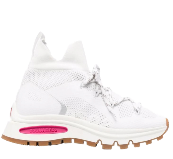 Dsquared2 Outer: Fabric sneaker in white