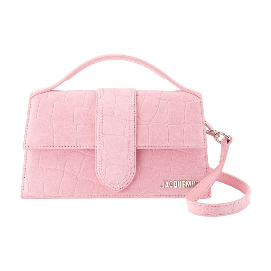 Le Grand Bambino - Jacquemus Leather Pink Calfskin Bags / Handbags-purses