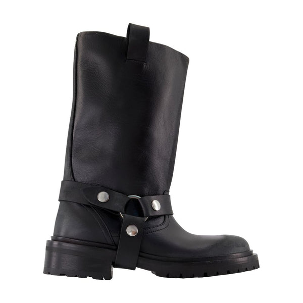 Golden Goose Deluxe Brand Cowhide boots in black
