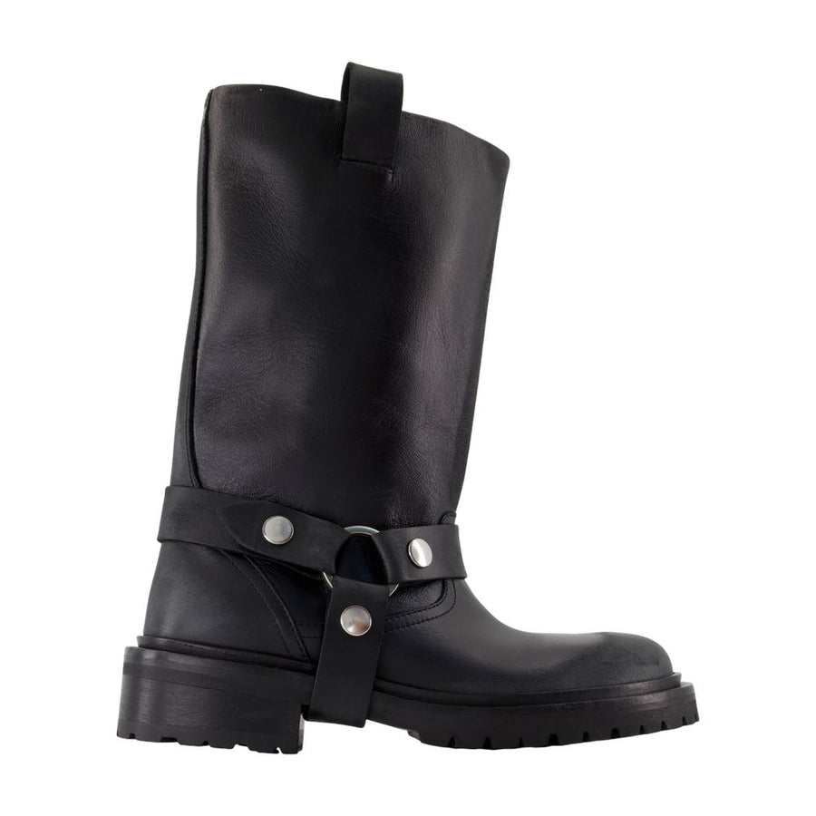 Golden Goose Deluxe Brand Cowhide boots in black