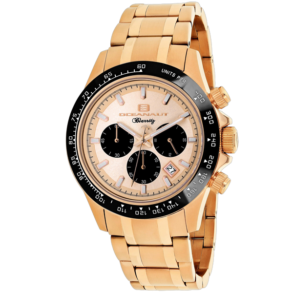 Oceanaut watch in rose gold