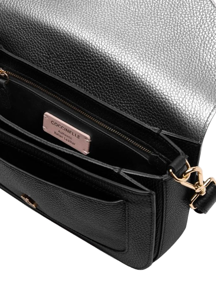 Coccinelle Shoulder Bag Black Bovine Leather / Shoulder-bags