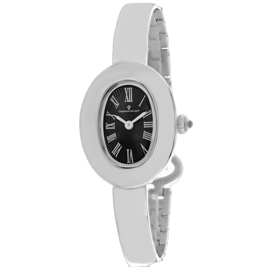 Christian Van Sant Stainless steel case watch in white