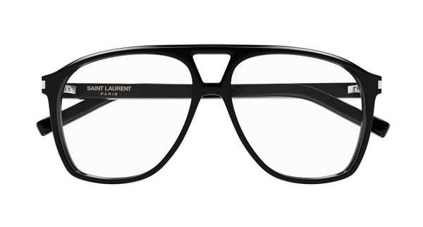 Saint Laurent Dune Recycled Acetate eyeglasses in black
