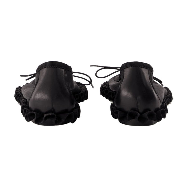 Simone Rocha Mesh ballet flat in black
