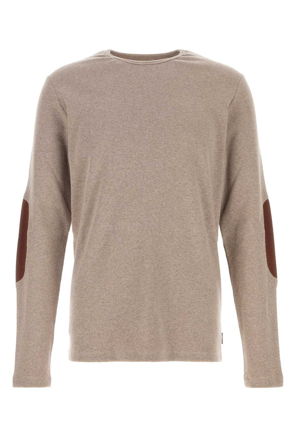 MM6 Maison Margiela 76% Cotton sweater in beige