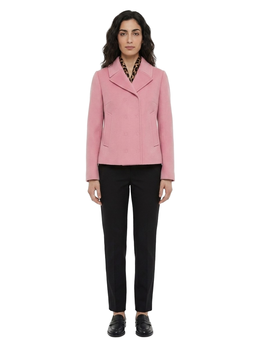 Pink Marabou Jacket Clothing