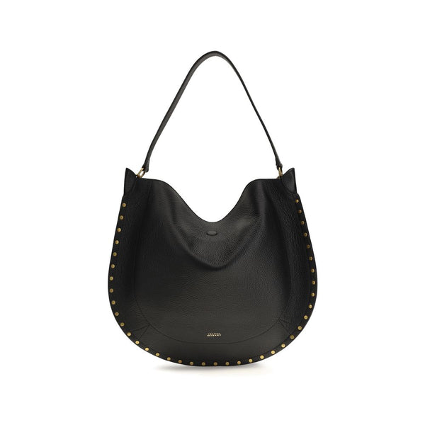 Isabel Marant 100% Calf Leather Bos Taurus shoulder bag in black