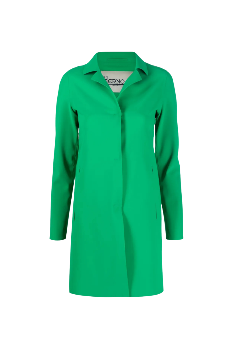 Herno 75% PA - 25% EA coat in green